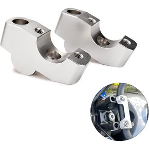 Motorcycle Handlebar Handle Bar Riser Heighten (for Triumph Vehicle) Trident 660 (Black)