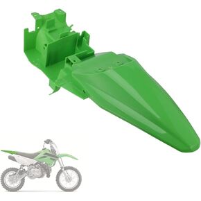 CHANCGHENG Dirt Bike Rear Fender for KLX110 Rear Mudguard Protector Plastic for KLX 110/KLX 110L 2010-2024 Green