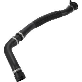 1 Pcs Radiator Coolant Hose for BMW 230i 320i 330i 430i Upper Heater Hose No.17128616528 Black Rubber
