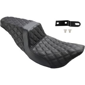 Artudatech Rider Passenger Seat Front Rear Cushion Red For Harley-Davidson Street Glide EFI FLHX 2008-2023, For Harley Road Glide Special FLTRXS 2015-2023 Road King Special FLHRXS 2017-2023