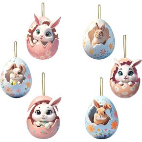8 Pcs 4th of July Hanging Ornaments Eagle Independence Day Decorations Acrylic Hanging Pendants Red White Blue America Flag Designs 4th of July Tree Ornaments for Party Decoration Accessories