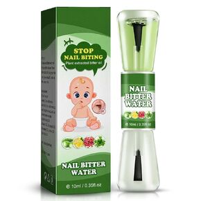 Nail Biting Prevention for Kids, Nail Biting Treatment with Bitter Taste, All Natural Formula, 10 Ml
