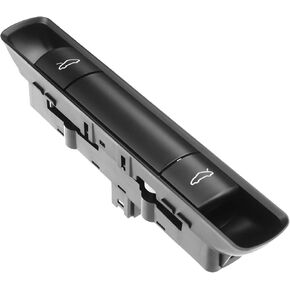 A-Premium Black Manual Push Button Hood & Trunk Lid Release Switch Assembly for Porsche 911 2005-2013, Boxster 2005-2012, Cayman 2006-2012, Replace# 99761310502A05