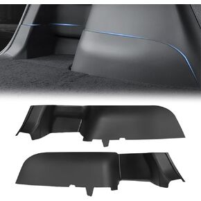 Trunk Side Guards TPE Cover Compatible with Tesla Model Y 2022 2021 Rear Trunk Side Protector Cover(Not for Berlin Style)