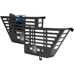 جيوب الباب الأمامية برونكو ، صندوق تخزين الباب الأمامي المعدني لعام 2021-2024 2/4 فورد برونكو ، 2 أجهزة كمبيوتر مثال منظم المنظم مربع موللي ملحقات التوسع الداخلي in Kuwait