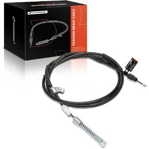 A-Premium Rear Passenger Side Parking Brake Cable Assembly Compatible with Chevrolet and GMC Models: Silverado 2500 HD 2006-2009, Silverado 3500 Classic, Sierra 2500 HD Classic, Sierra 3500 3500 HD