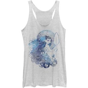 Disney Moana Hair Women's Racerback Tank Top