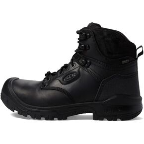 أحذية عمل KEEN Utility الرجالية Independence مقاس 6 بوصات مقاومة للماء بمقدمة مركبة - - Dark Earth/Black، 12 in Kuwait