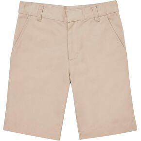 Classroom School Uniforms Boys Flat Front Shorts in Saudi Arabia