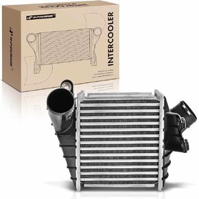 A-Premium الأمامي توربو interbooler متوافق مع فولكس واجن بيتل 1998-2005 1.8L 1.9L الشحن التوربيني