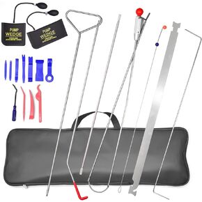 75 Inch Long Removable Outdoor ‎Steel Wheel Puller with torage Bag, 20pcs Includes Accessories