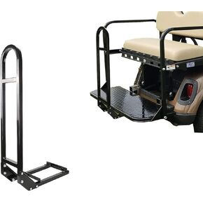 Universal Golf Cart Rear Seat Safety Grab Bar Fit EZGO Club Car Yamaha Golf Cart, Heavy Duty Rear Seat Hand Rail Grab Bar