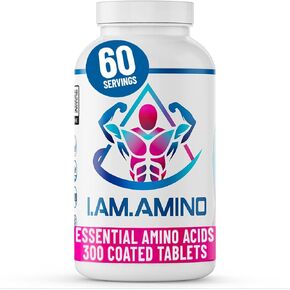 Essential Amino Acids Supplement - MAP Advanced Formula Tablets - 8 EAAs for Men & Women - Perfect Aminos for Muscle Gain & Growth - Pure Amino Acids Complex, 300 Count, 60 Servings