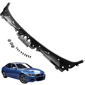 51717258177 Front Windshield Wiper Cowl Cover Panel Compatible with BMW M3 2015-2018, 328i xDrive 2013-2016,335i 2012-2015,328i 2012-2016, Windshield Cowl/Rain Tray,Replaces 51-71-7-258-177