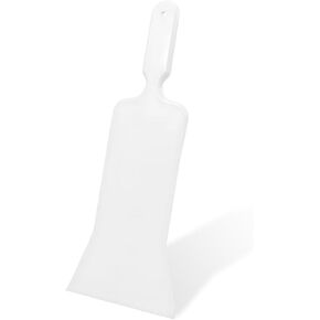 Bulldozer Squeegee, Long Handle Flat Glass Tinting Tools for Automotive Front & Back Window, Plastic Wrapping Windshield Paddle Squeegee for Vehicle Cleaning, Car Accessories (White)