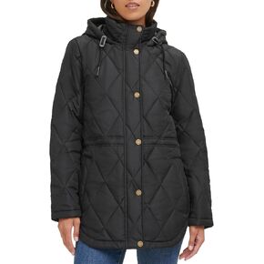 Tommy Hilfiger Zip-Up Quilted Jacket Black XL (US 16-18)
