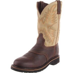 Justin Men's Superintendent Western Work Boot Soft Toe Rust Copper 11 D(M) US in Kuwait