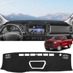 ZZEQYG Dash Cover for Nissan Frontier 2005-2021/Pathfinder 2005-2012/ Xterra 2005-2015,Suzuki Equator 2009-2012 Accessories Flannel Dashboard Cover Dash Mat Sunshield Pad