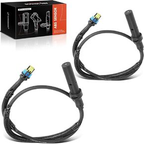 A-Premium ABS Wheel Speed Sensor Compatible with Chevrolet, GMC Models - C4500 Kodiak C4500 Topkick 2003-2004, C5500 Kodiak C5500 Topkick 2003-2009 - Rear Driver and Passenger Side, 2-PC Set