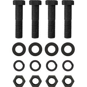 Buyers 8525 Bolt Kit for Rigid Type Pintle Hook Hitch Mounting Kit, Four 1/2" X 2" Grade 8 Cap Screws, Hex Nuts,Heavy Lock Washers, and Flat Washers