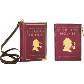 Sherlock Holmes Small Book Themed Handbag and Coin Purse Bundle