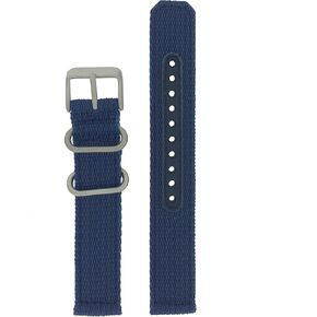 Seiko Original Nylon Blue Watch Band 18 millimeters- Model SNK807