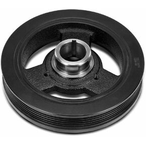A-Premium Engine Harmonic Balancer Pulley - SOHC 4.6L - Compatible with Ford, Lincoln, Mercury Vehicles - 92-00 - Crown Victoria, Mustang, Thunderbird, Town Car, Cougar, Grand Marquis, for# F3AZ6316A
