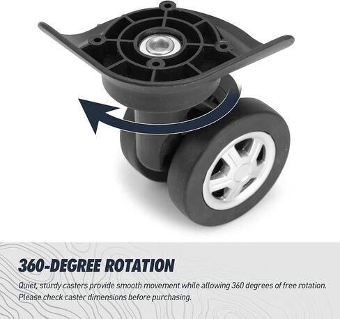 دومييلا 1 زوج عجلات دوارة زورق ، و 360 درجة من العجلات المطاطية مجموعة العجلات لإصلاح السفر والسفر ، DL130 in Kuwait