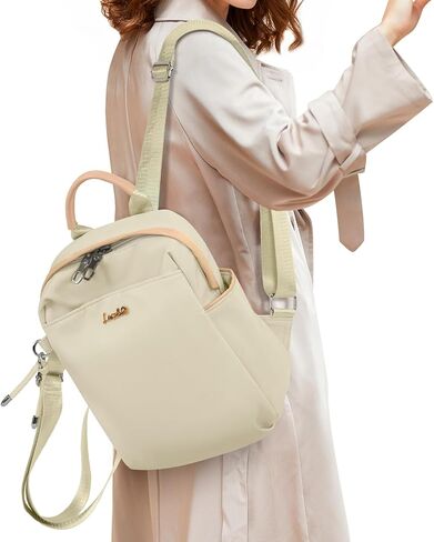 Mini Backpack, Small Lightweight Travel Backpack Purse, Waterproof Daily Backpack Purses, Gray in Kuwait