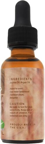 Indian Sandalwood Plus Patchouli Beard Oil with Jojoba and Argan (2 oz.) in Saudi Arabia