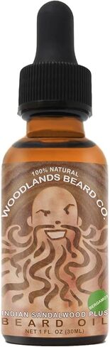 Indian Sandalwood Plus Patchouli Beard Oil with Jojoba and Argan (2 oz.) in Saudi Arabia