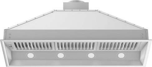 ZLINE 46" Ducted Wall Mount Range Hood Insert in Stainless Steel (698-46) in Saudi Arabia