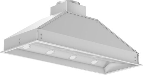 ZLINE 46" Ducted Wall Mount Range Hood Insert in Stainless Steel (698-46) in Saudi Arabia