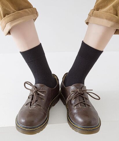 Josnown Womens Cotton Socks 10 أزواج (أبيض وأبيض) ، حجم 5-9 in Saudi Arabia