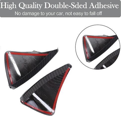 PIUGILH Dashboard Button Switch Cover Trim for Corvette C6 2005-2013 Interior Accessories, ABS Dash Board Speedometer Bezel Cover Trim Frame Sticker, 2PCS (Black) in Saudi Arabia