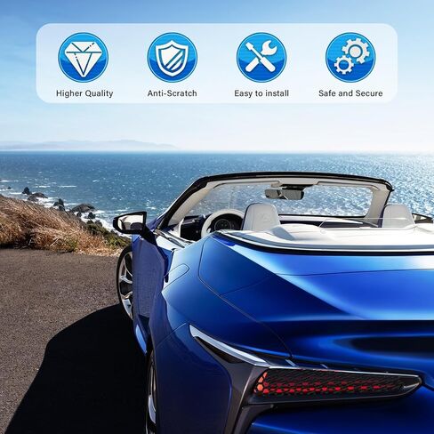 2PCS Car Rear Tail Light Lamp Stickers Honeycomb Type Decal, 18.9"×11.8" Universal DIY Self Adhesive Tint Film Taillight Sheet, Car Rear Tail Light Headlight Taillight Cover Trim (Carbon Fiber) in Kuwait