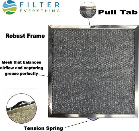 Replacement Range Hood Filter Compatible with Broan/Nutone Model S99010316-11-1/4 x 11-3/4 x 3/8 inches (1-Pack) in Saudi Arabia