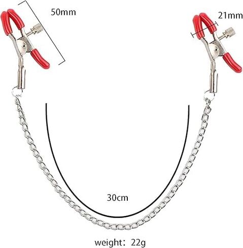 Body Ring Body Clamps Body Ring Non Piercing Chain Stainless Steel for Women Body Chain Stainless Steel Adjustable Faux Body Jewelry Clip on Jewelry in Saudi Arabia