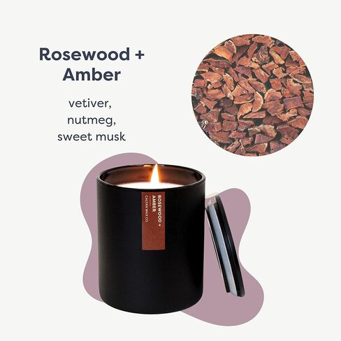 Calyan Wax Co. Candle Wax Candle ، Evergreen + Eucalyptus شمعة معطرة ، 75 ساعة من الحرق ، شموع الصويا العطرية ، شمع الصويا غير السامة والنباتي ، شموع بلود بلود ، in Kuwait