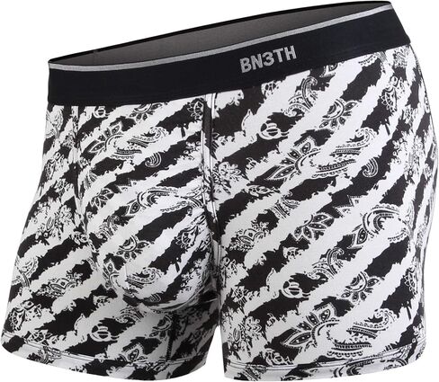 BN3TH Men's Classic Trunk Athletic Boxers - Breathable and Anti-Chafing Underwear with Our Patented Three-Dimensional MyPakage Pouch, Desert Bloom-Dark Navy, Medium in Saudi Arabia