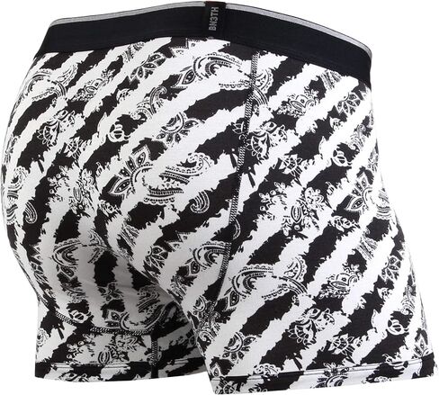 BN3TH Men's Classic Trunk Athletic Boxers - Breathable and Anti-Chafing Underwear with Our Patented Three-Dimensional MyPakage Pouch, Desert Bloom-Dark Navy, Medium in Saudi Arabia