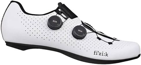 Fizik Vento Infinito Carbon 2 Wide Cycling Shoe - Men's White/Black, 46.0 in Saudi Arabia