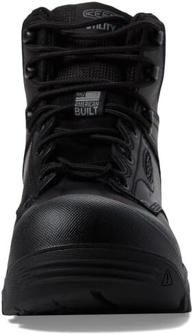 KEEN Utility Men's Independence 6" Composite Toe Waterproof Work Boots, Dark Earth/Black, 12 in Saudi Arabia
