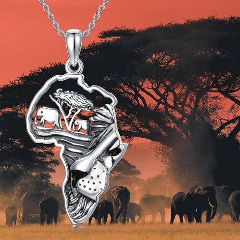 PELOVNY Santa Muerte Necklace 925 Sterling Silver Santa Muerte Pendant Jewerly Death Moth Necklace for Men Boys in Saudi Arabia