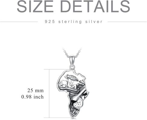 PELOVNY Santa Muerte Necklace 925 Sterling Silver Santa Muerte Pendant Jewerly Death Moth Necklace for Men Boys in Saudi Arabia