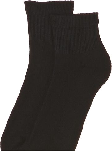 Hanes Men's Big & Tall Cushion Ankle Socks 6-Pack - Shoe Sizes: 13-15 - White in Kuwait