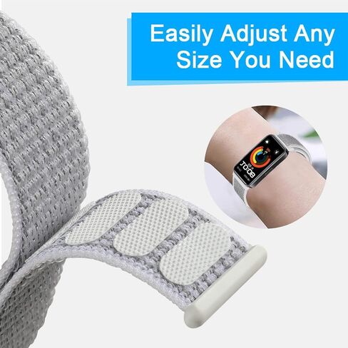 Nylon Bands Compatible with Huawei Band 8/9/10,Sport Replacement Strap for Women Men in Kuwait