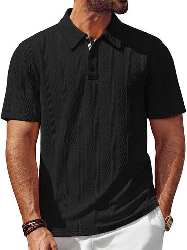 PJ Paul Jones Men's Men Mens Menit Polo Shirt Shirt Shirt Shirt Stretch Stretch Stretch Collared Summer in Saudi Arabia