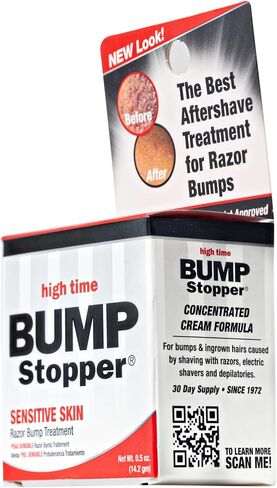 High Time Bump Stopper Sensitive Skin 0.5 Ounce Treatment (14ml) (2 Pack) in Saudi Arabia