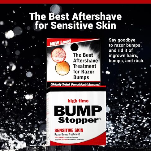 High Time Bump Stopper Sensitive Skin 0.5 Ounce Treatment (14ml) (2 Pack) in Saudi Arabia
